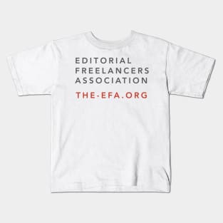 EFA Full Logo plus URL Kids T-Shirt